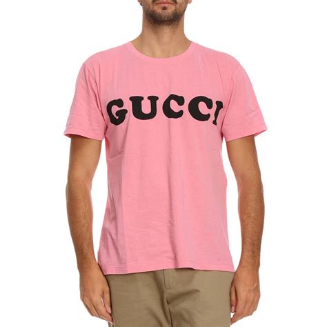 pink gucci shirt men's